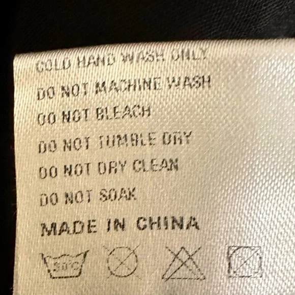 Seven Wonders Black White Spots Crop Top w Tie Wide Bell Sleeves Shirt Blouse 6 - Picture 15 of 16